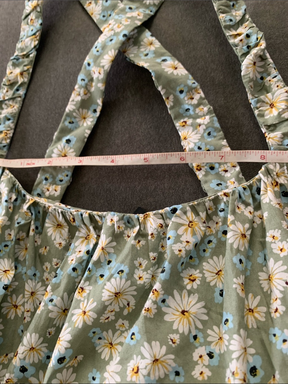 NWT Lulus Among the Meadow Sage Green Floral Print Midi Dress - Picture 11 of 16
